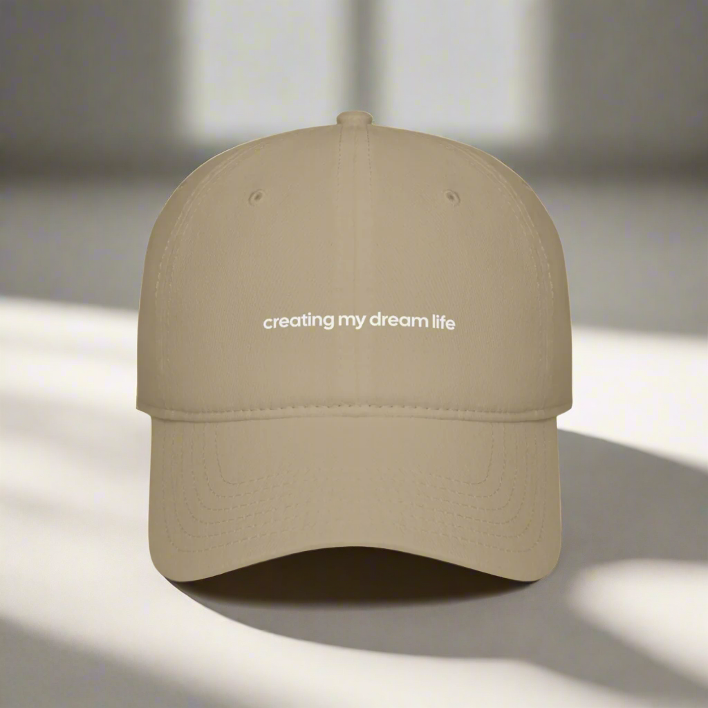 Creating My Dream Life - Beige Cap