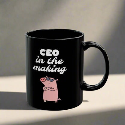 CEO in the Making - Black Mug (11oz)