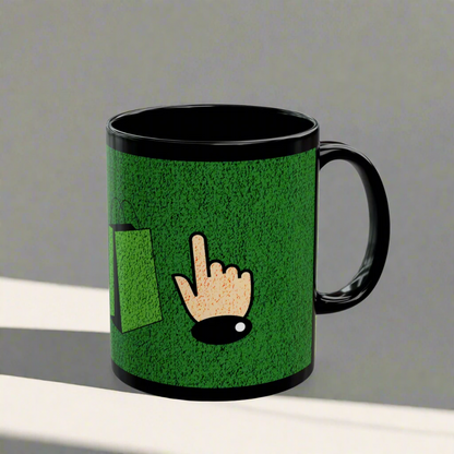 My Online Store - Black and Green Coffee Mug for Shopify Store Owners (11oz)