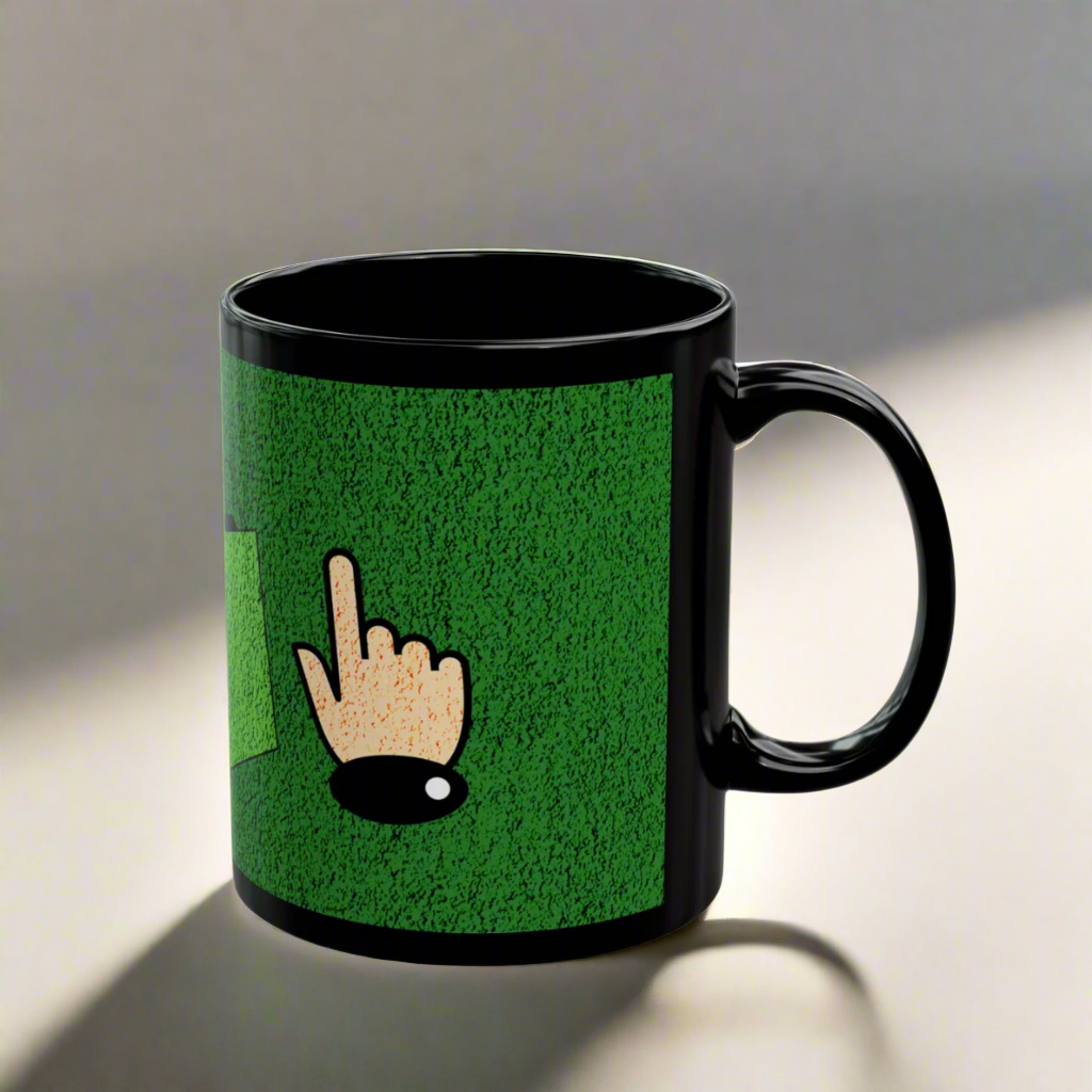 My Online Store - Black and Green Coffee Mug for Shopify Store Owners (11oz)