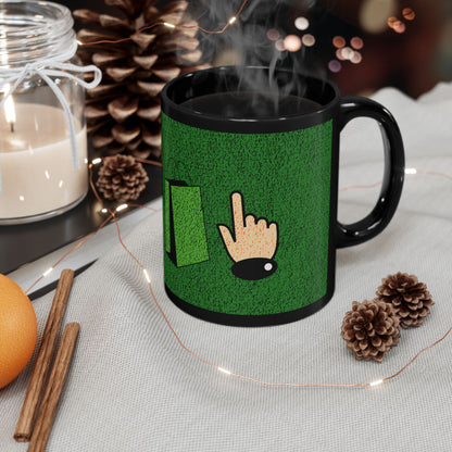 My Online Store - Black and Green Coffee Mug for Shopify Store Owners (11oz)