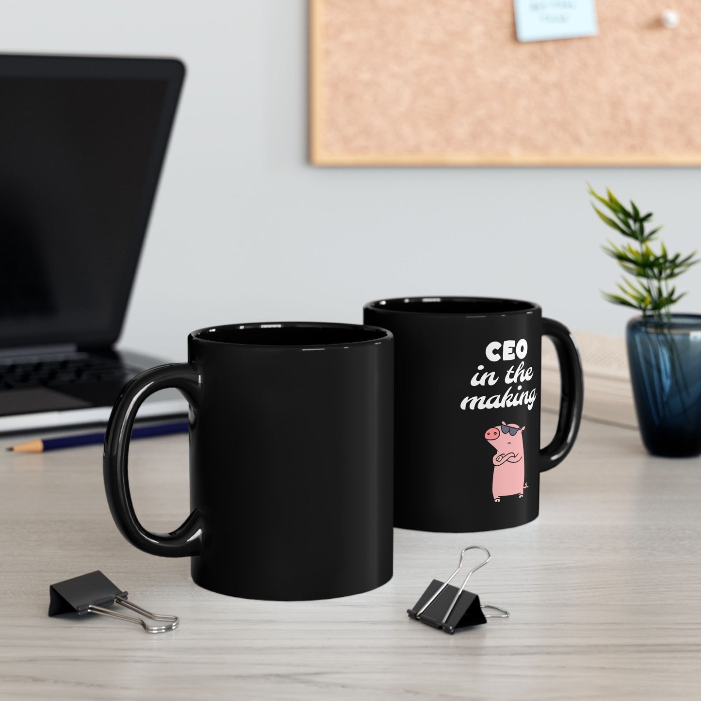 CEO in the Making - Black Mug (11oz)